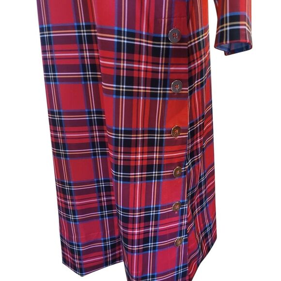 Gretchen Scott Designs Red Plaid Dress - Picture 5 of 7